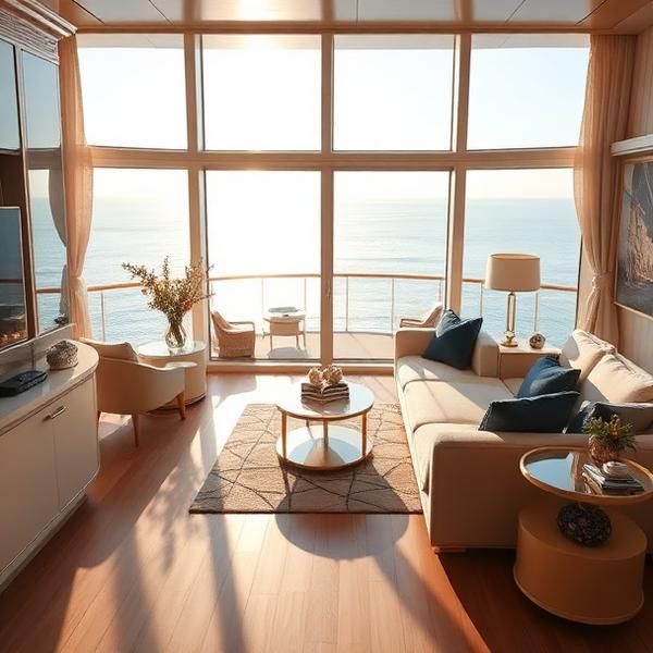 Explora I luxury cruise ship at sea